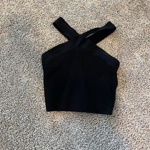 Aritzia sculpt knit top